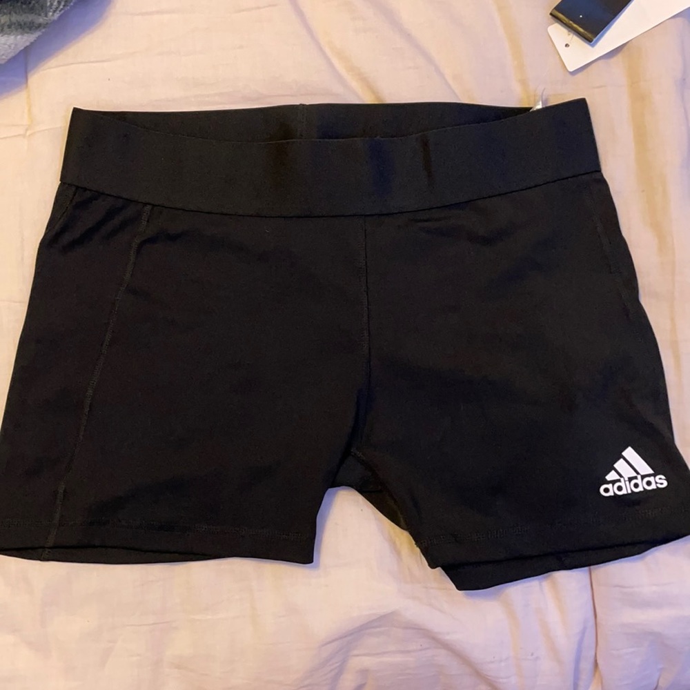 Black Adidas Volleyball Bikers